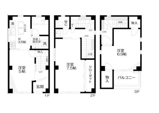  間取り図写真