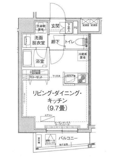  間取り図写真