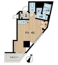 神楽坂フラッツ1003の間取り