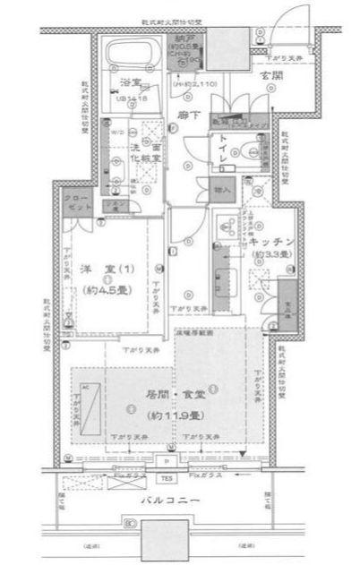  間取り図写真