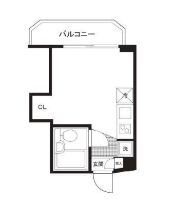 ワコー第2マンションの間取り