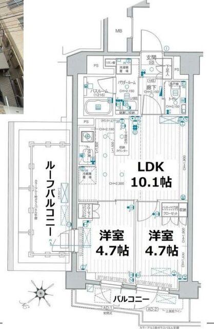  間取り図写真