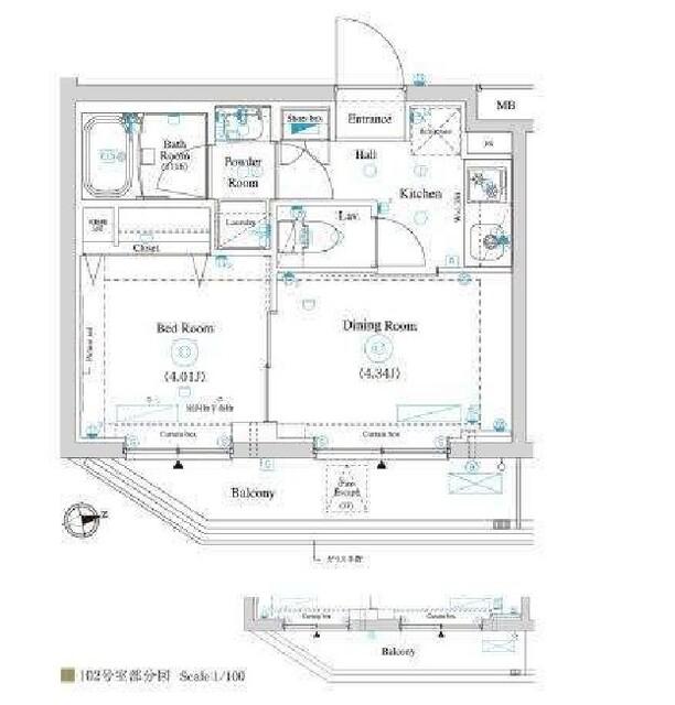  間取り図写真