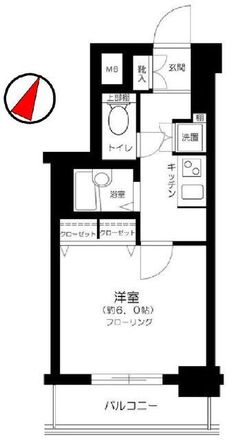 プレールドゥーク文京本駒込の間取り