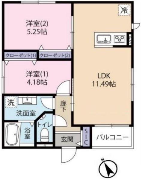  間取り図写真