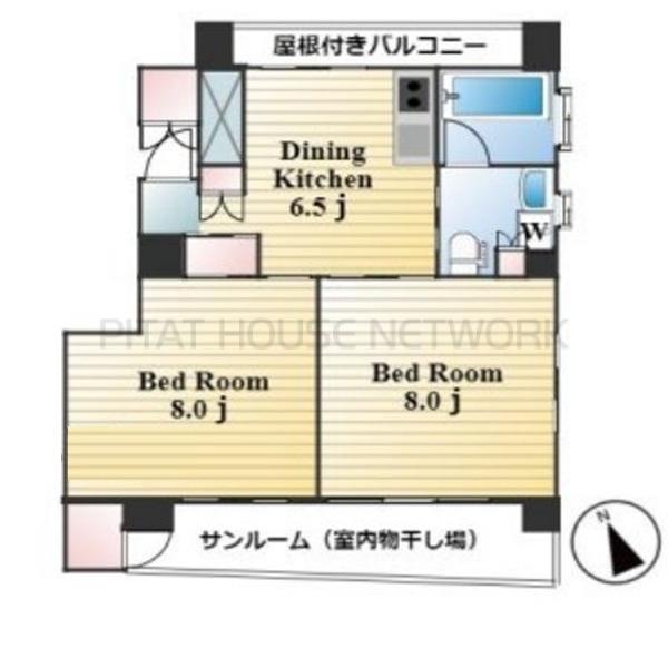 髙島ビルの間取り