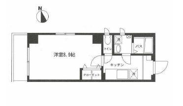 ジュネス・シゲール田端の間取り