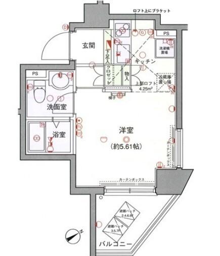  間取り図写真