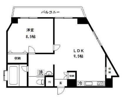 三和駒込マンションの間取り