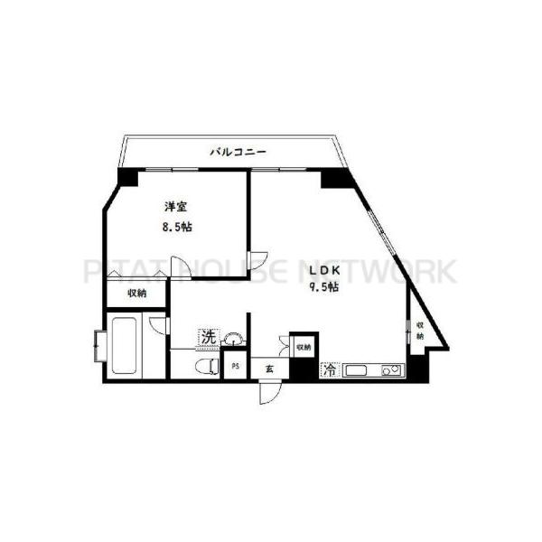 三和駒込マンションの間取り