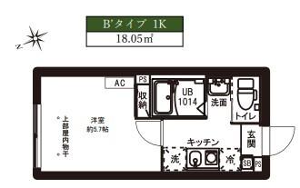  間取り図写真