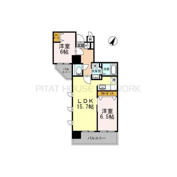 セルティスコートの間取り