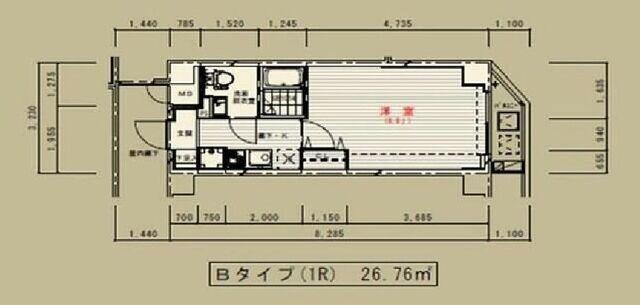 エクセルシオール本駒込の間取り