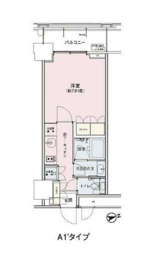 アンビエンテ駒込の間取り