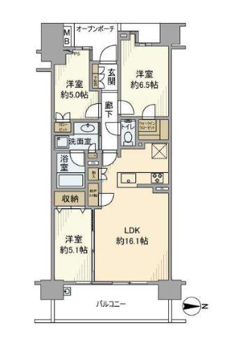 間取り図写真