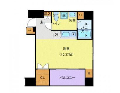 アヴァンツァーレ田端の間取り
