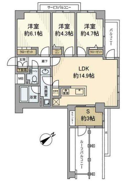  間取り図写真