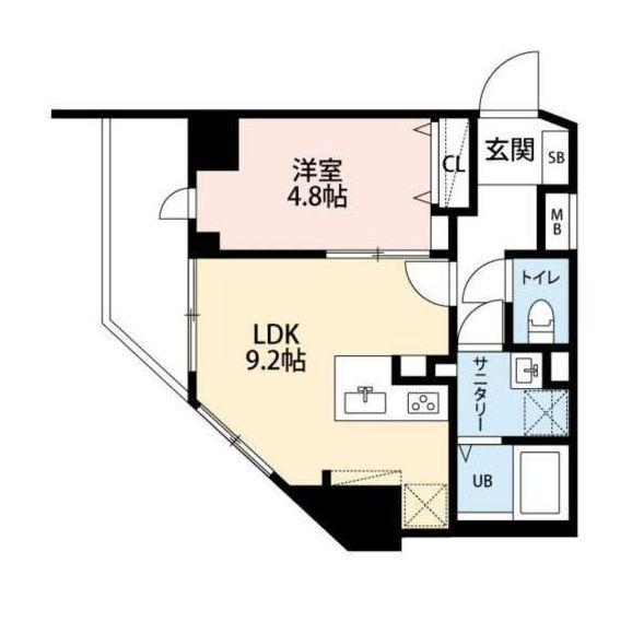ミルーナヒルズＤ駒込の間取り
