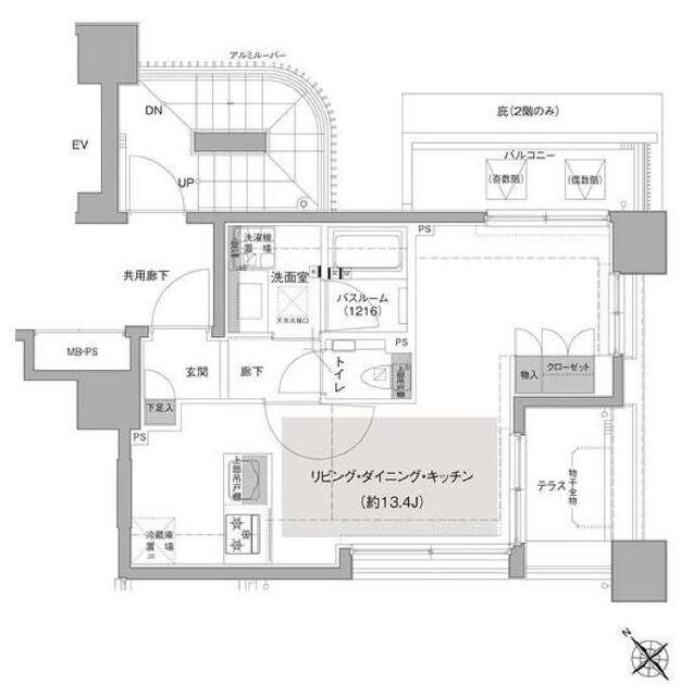  間取り図写真