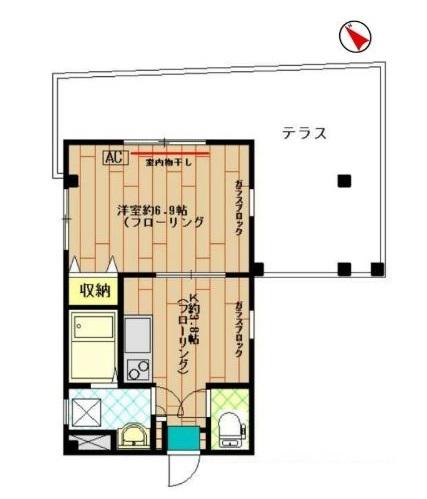  間取り図写真
