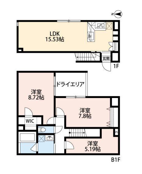  間取り図写真