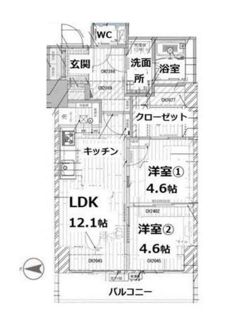  間取り図写真