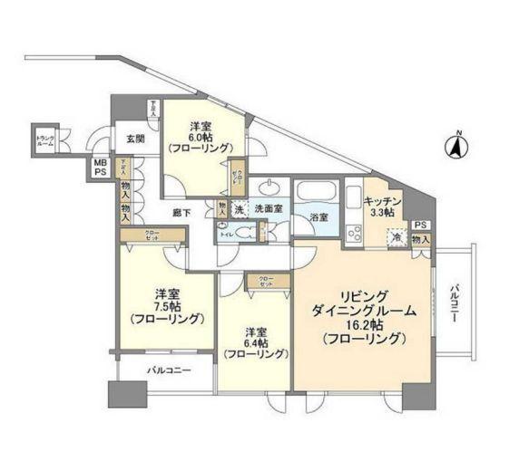  間取り図写真