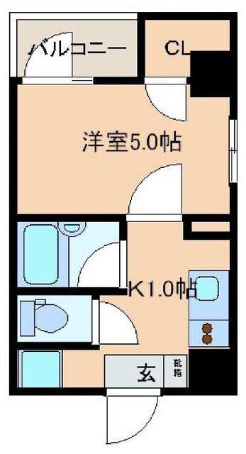 レジディア文京湯島Ⅱの間取り