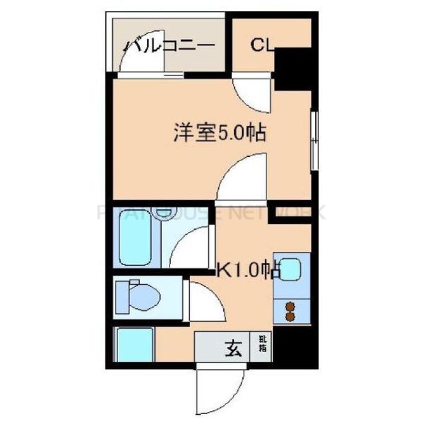 レジディア文京湯島Ⅱの間取り