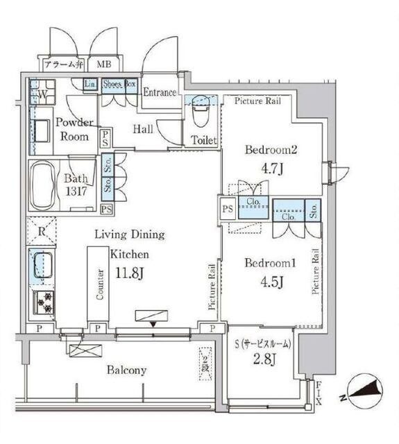  間取り図写真