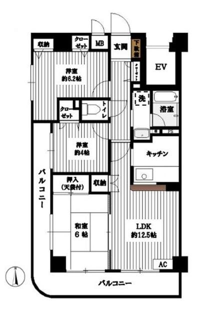  間取り図写真