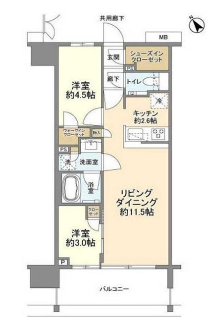  間取り図写真