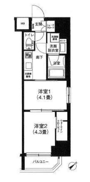  間取り図写真