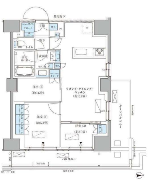 間取り図写真