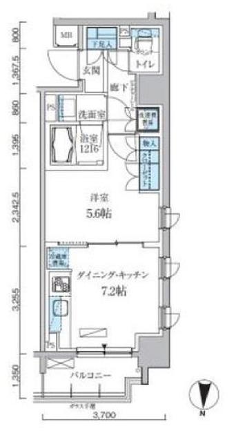  間取り図写真