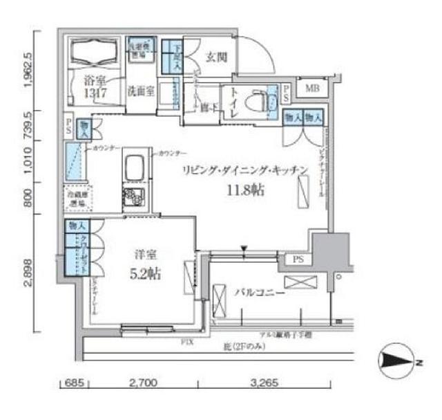  間取り図写真