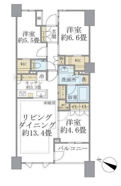  間取り図写真