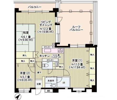  間取り図写真