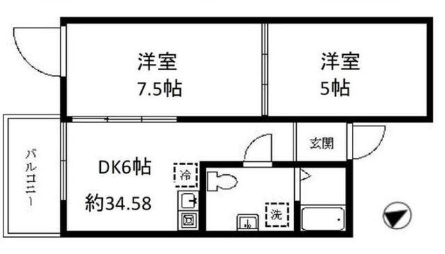  間取り図写真