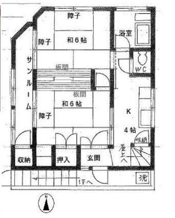  間取り図写真
