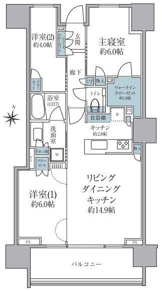  間取り図写真