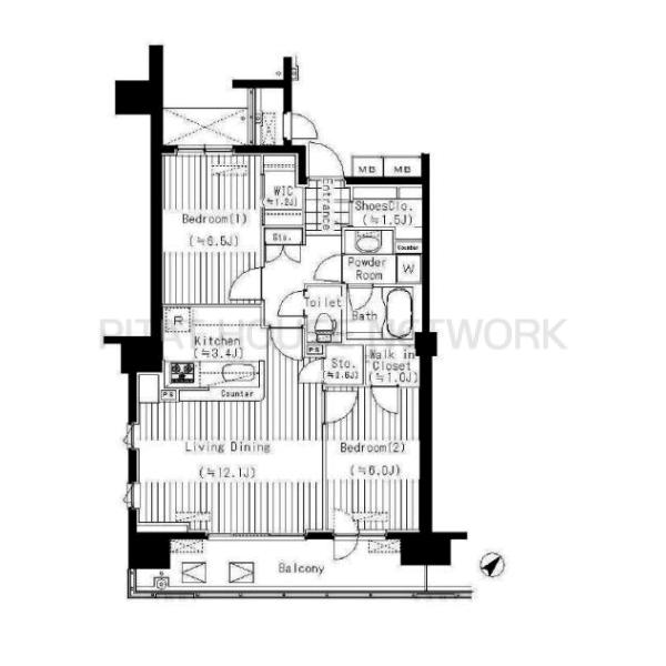 PRIMEURBAN東中野COURT　旧