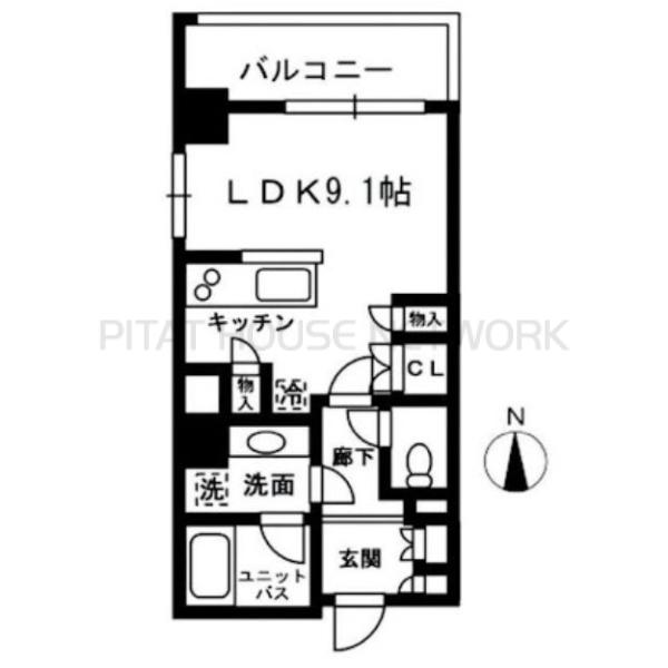 レジディア中落合　C棟 / 201