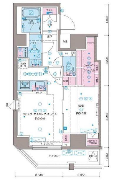  間取り図写真