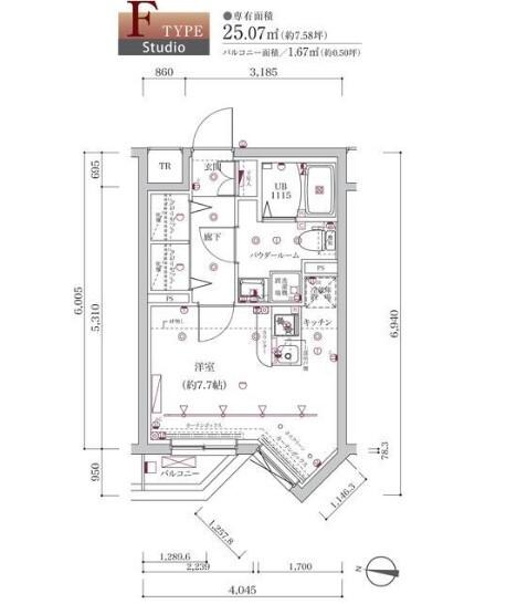  間取り図写真