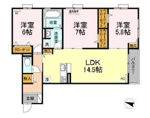  間取り図写真