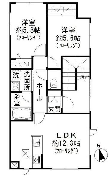  間取り図写真