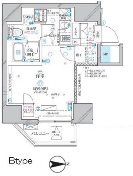  間取り図写真