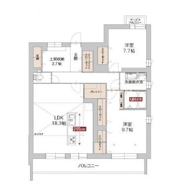  間取り図写真