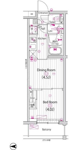  間取り図写真